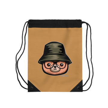 Hip Hop Bear / Drawstring Bag